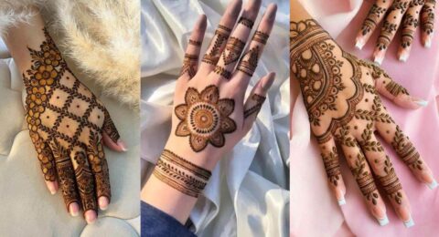 Simple Back Hand Mehndi