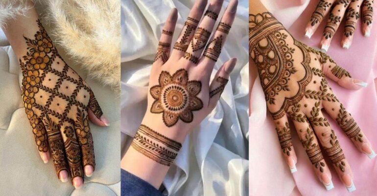 Simple Back Hand Mehndi
