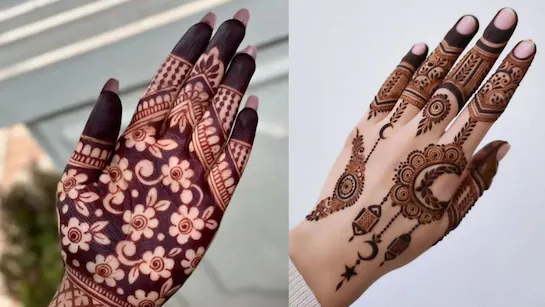 Simple Back Hand Mehndi