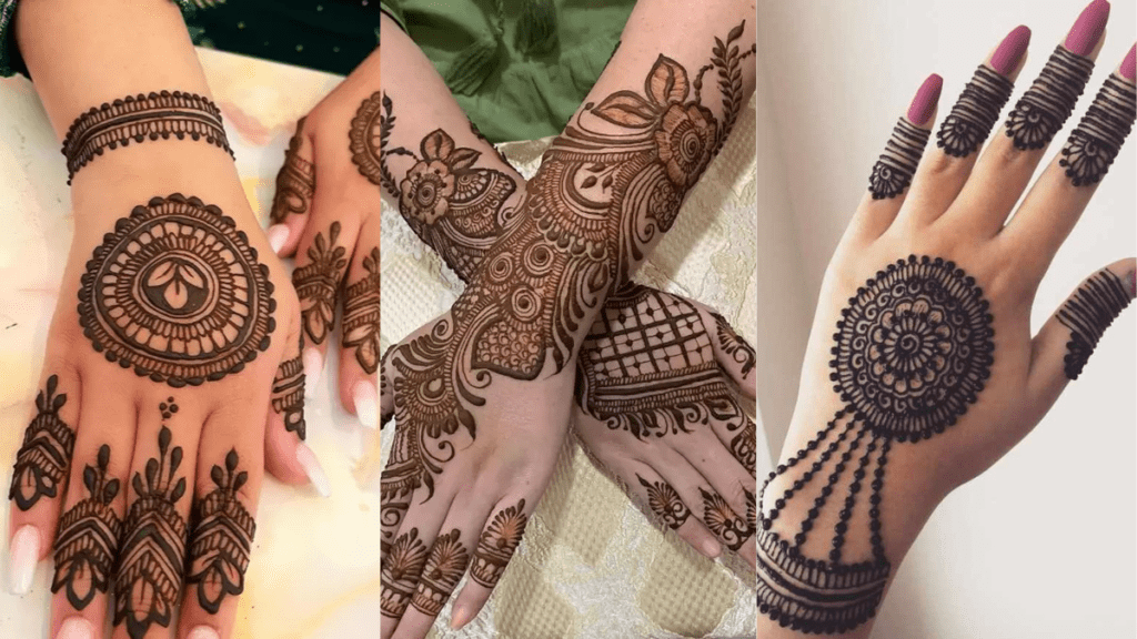 Simple Mehndi Design for Girl