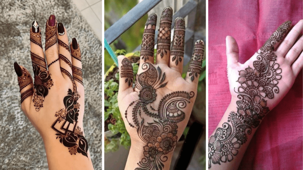 Pakistani Mehndi Design Back Hand