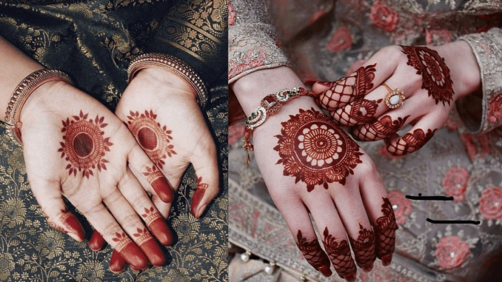Simple Mehndi Design Photo