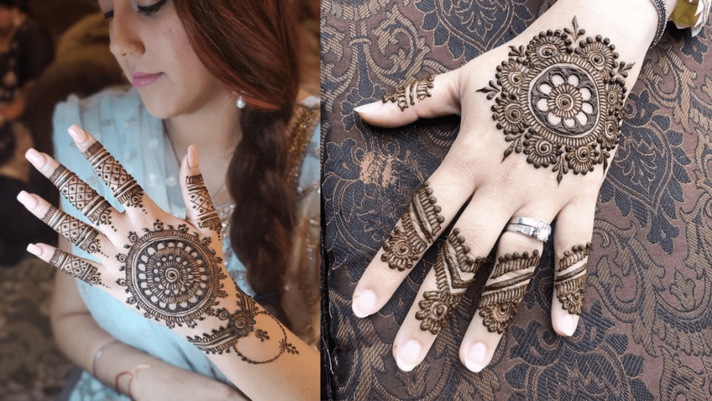 Mehandi Designs Simple Back Hand