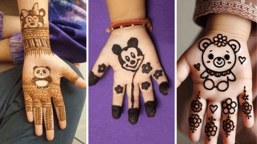 Kids Mehndi Designs
