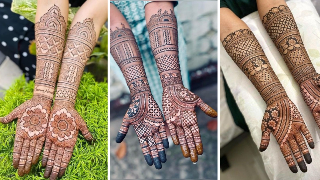 Full Hand Mehndi Design New