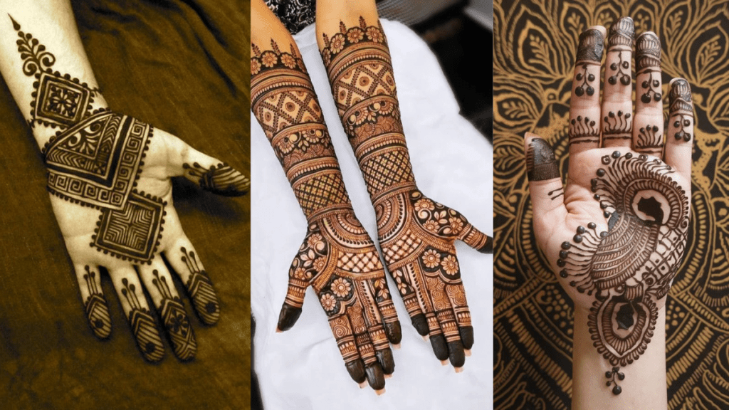 Front Mehndi Design