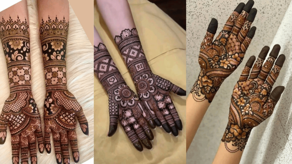 Lotus Mehndi Design