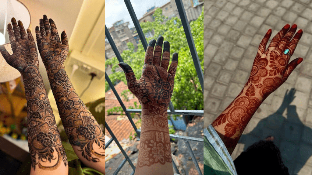 Arabic Mehandi Design
