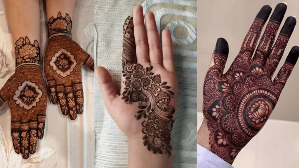 Mehndi Designs Front Hand