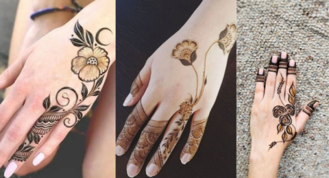 Mehndi Tattoo for Girls
