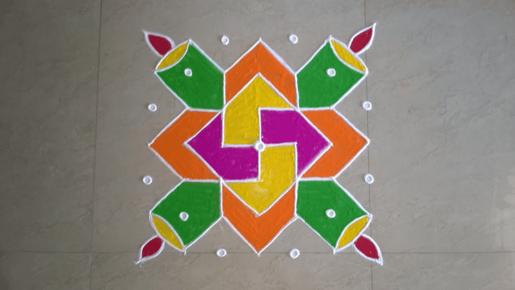 Simple Rangoli Design