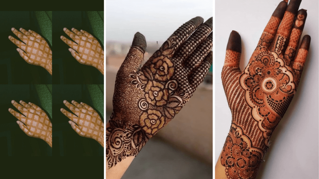 Mehndi Design Back