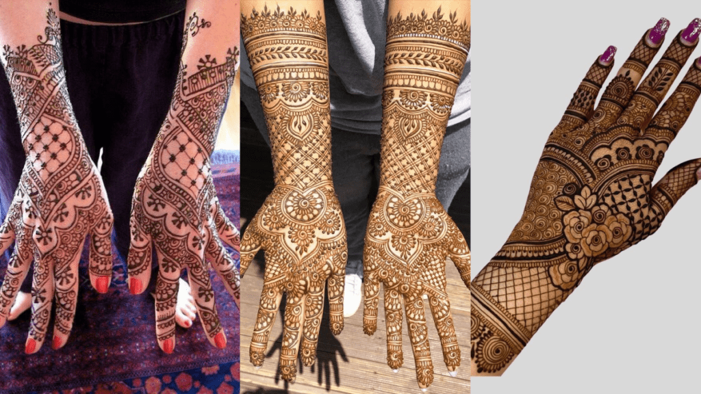 Back Mehndi Designs