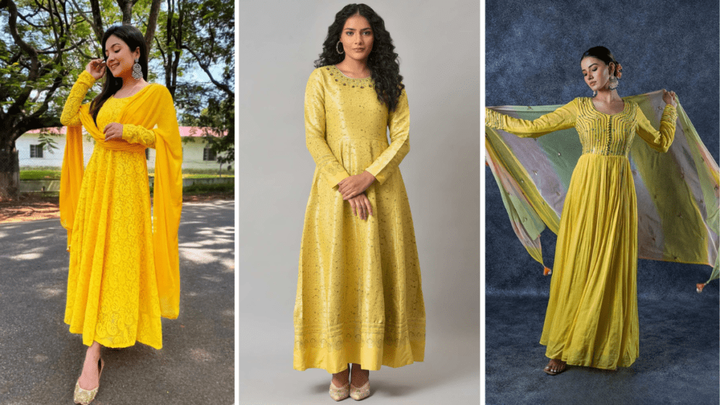 New Haldi Dress