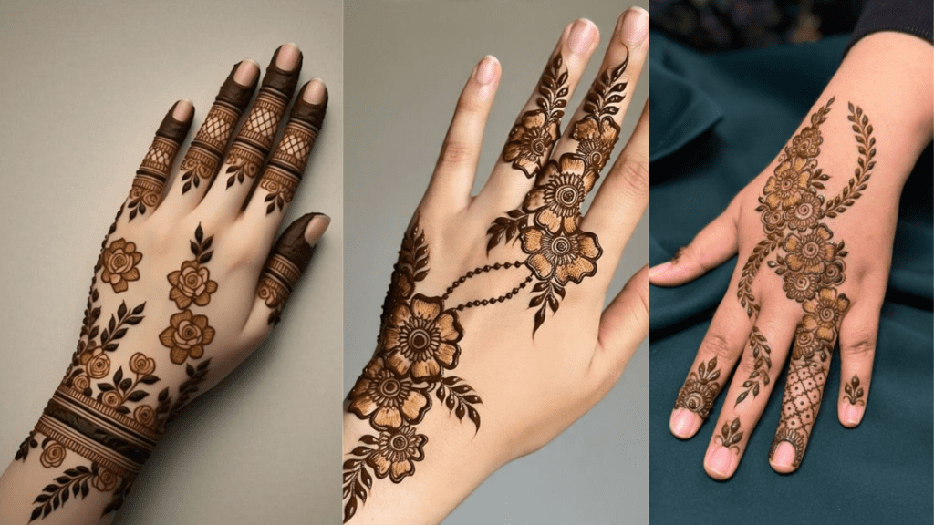 Modern Hand Mehndi Design