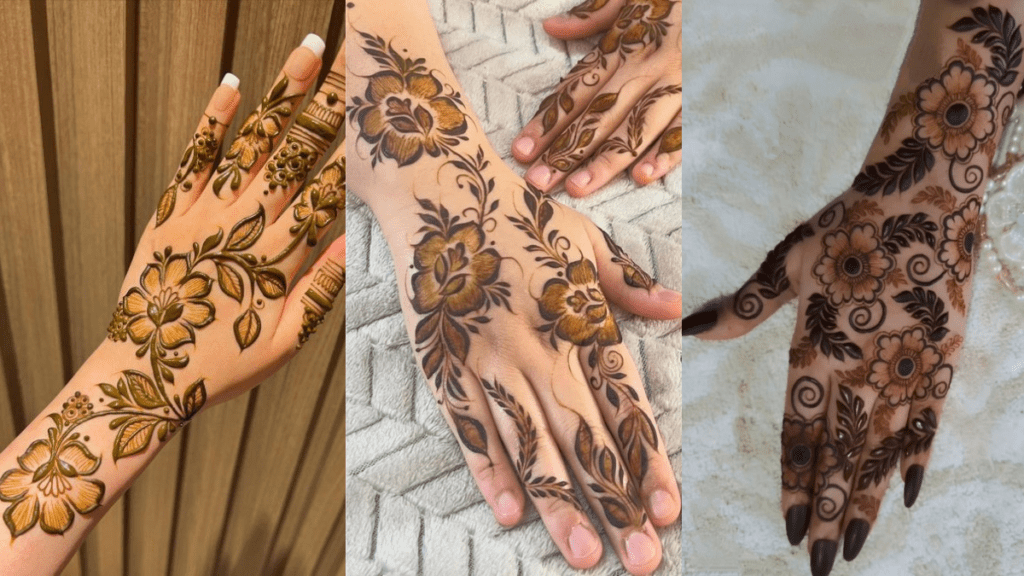 Stylish Leg Mehndi Designs