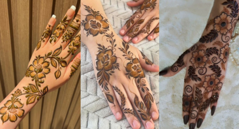Stylish Leg Mehndi Designs