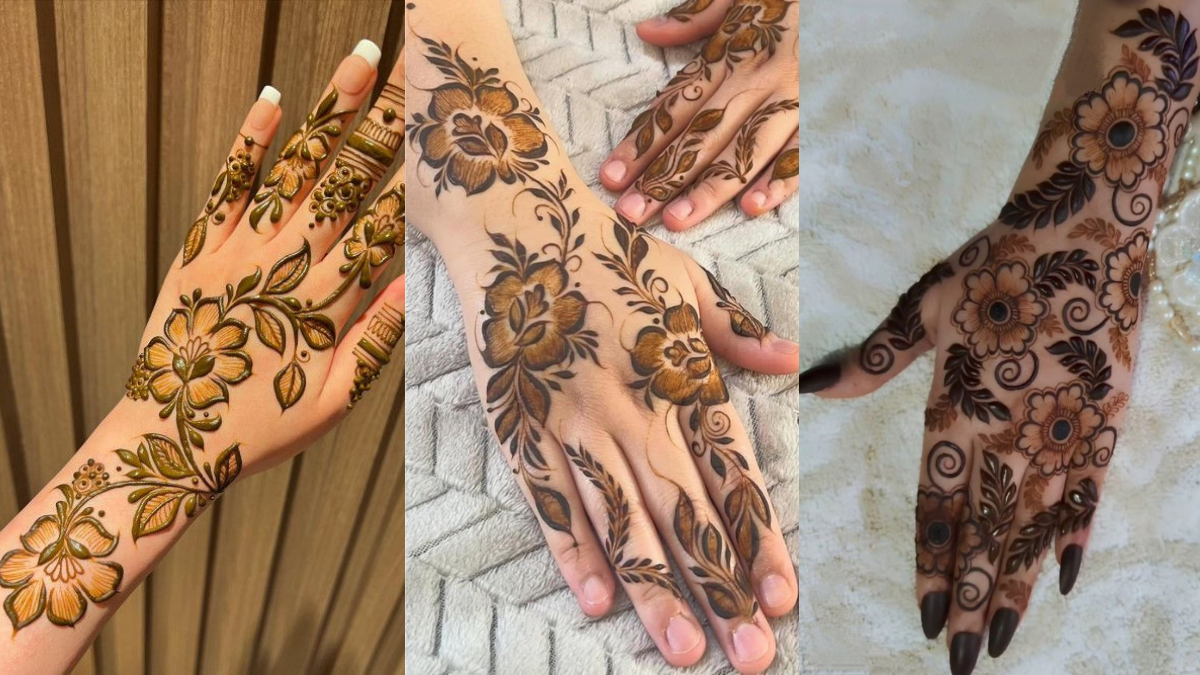 Stylish Leg Mehndi Designs