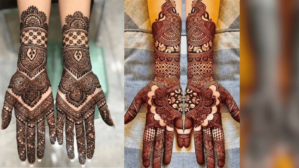 Easy Full Hand Mehndi Design