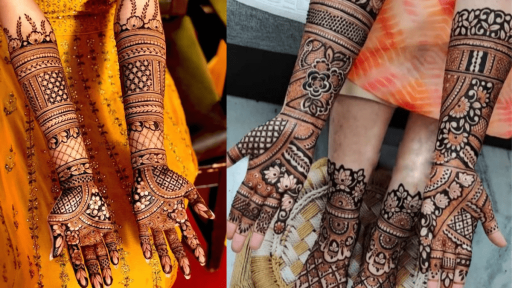 Stylish Full Hand Mehndi
