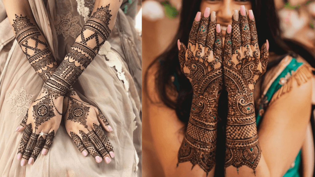 Back Hand Bridal Mehndi