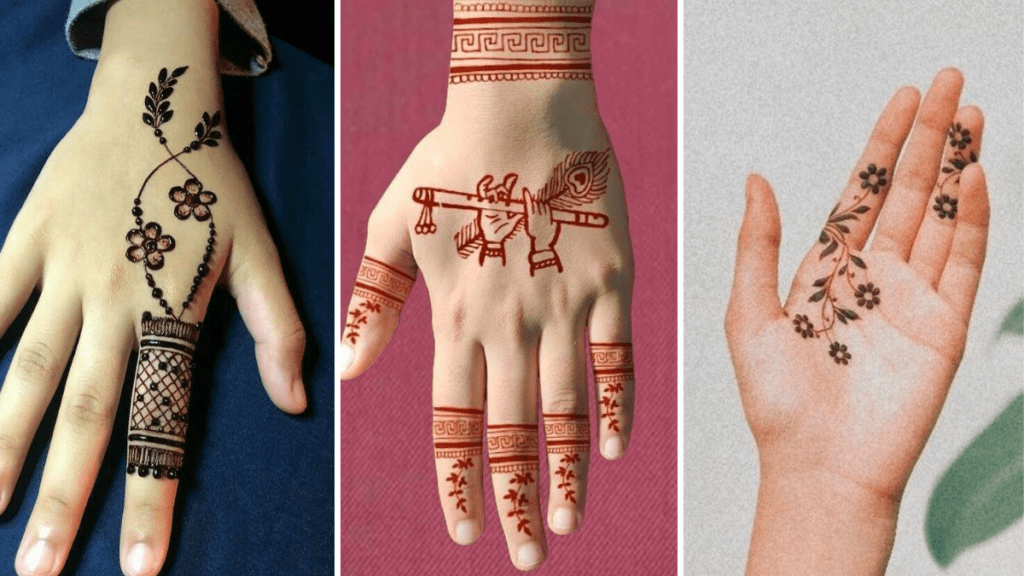 Ring Finger Mehndi Design
