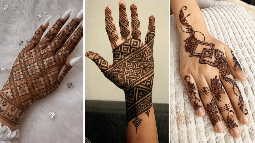 Arabic Back Hand Mehndi