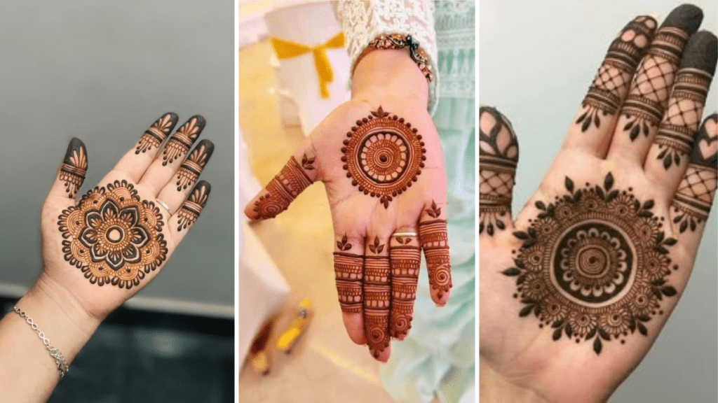 Stylish Front Hand Mehndi