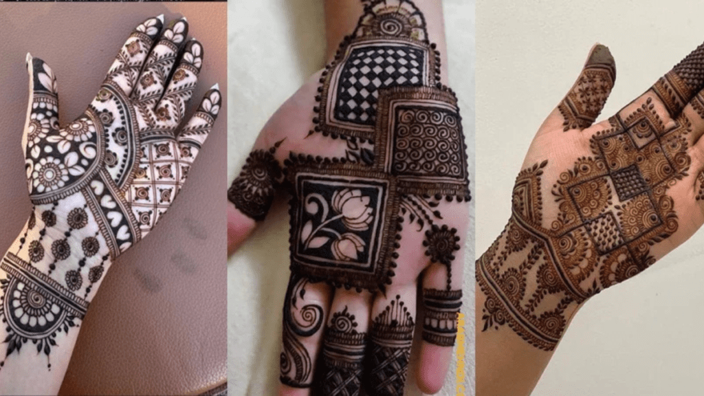Stylish Modern Back hand Mehndi