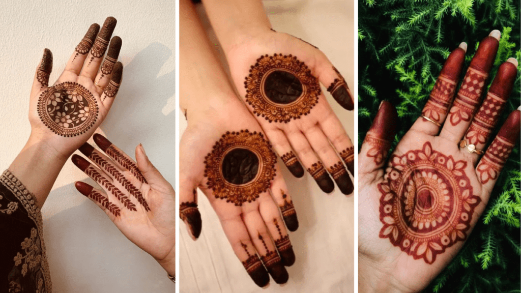 Front Hand Stylish Mehndi
