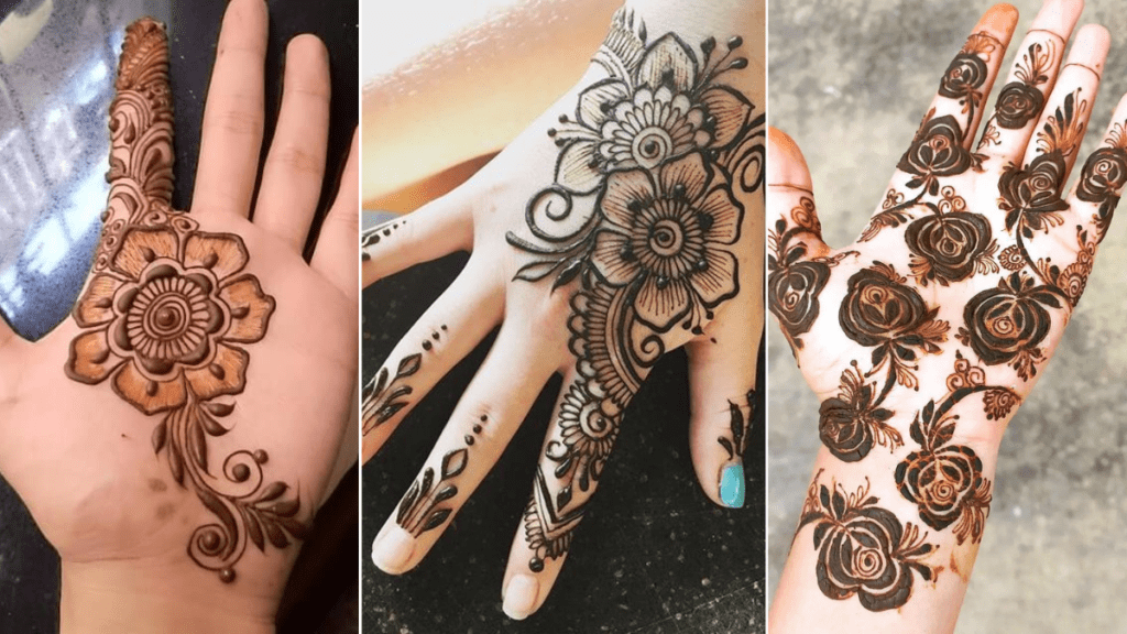 Simple Mehndi Designs for Kids