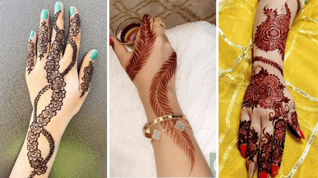 Arabic Mehndi Design Simple