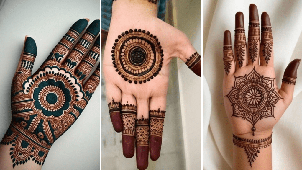 Front Hand Simple Mehndi