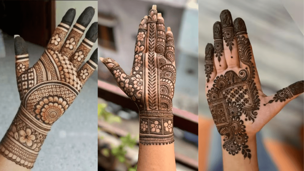 Mehndi Design Front Simple