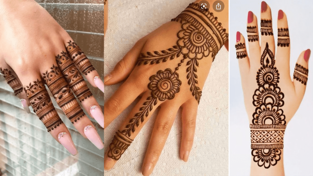 Best Mehndi Design Simple