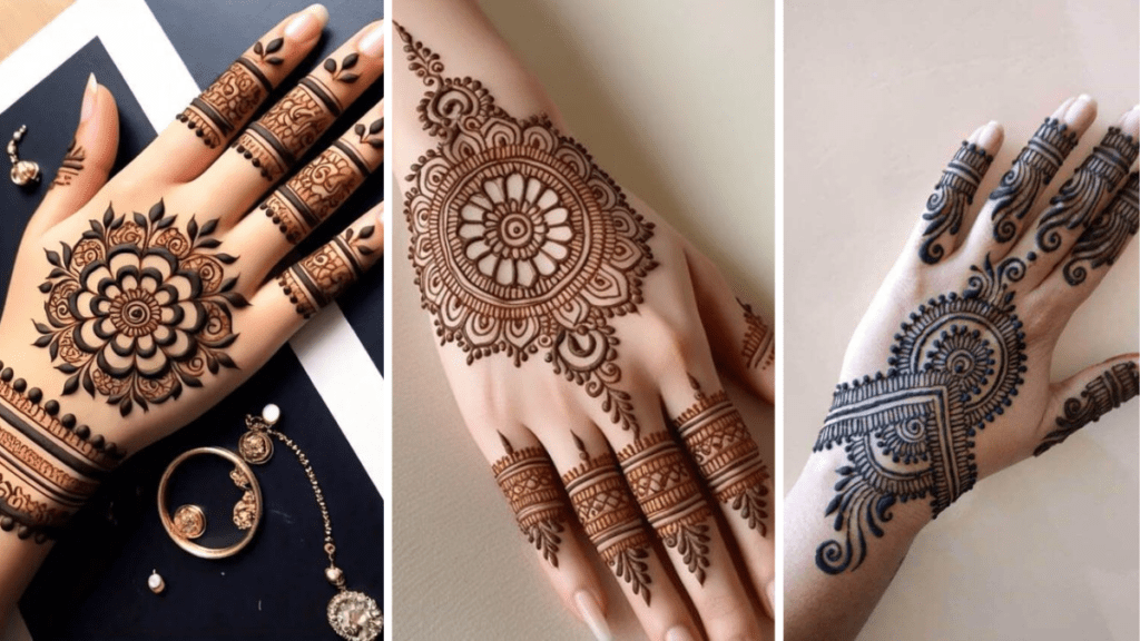 Mehndi Designs Simple Photos