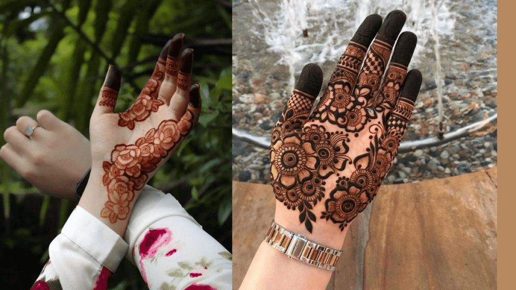 Simple Mehndi Design Photo