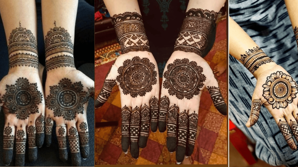 Mehndi Design Easy Front Hand