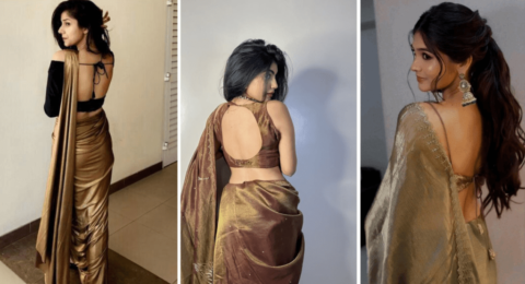 Saree Pose