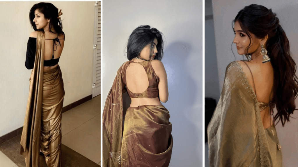 Saree Pose