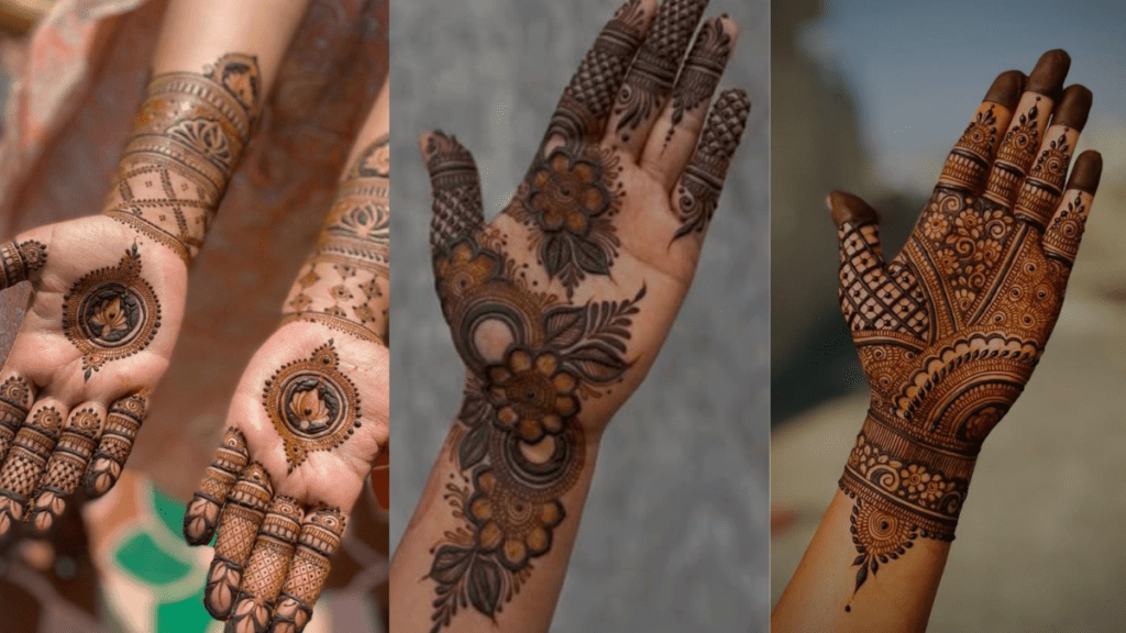 Front Mehndi Design