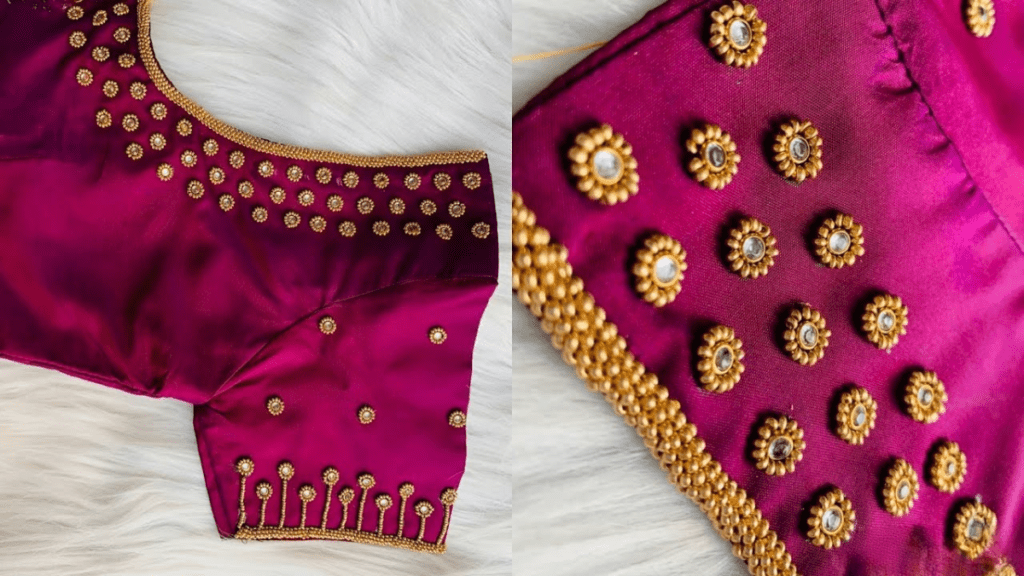 Aari Work Blouse Designs