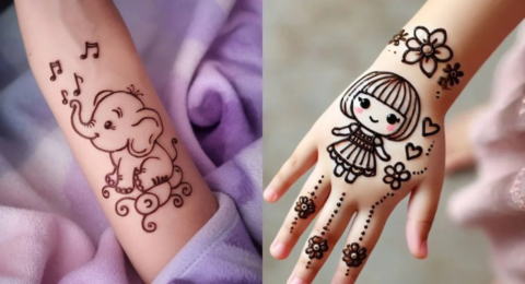 Mehandi Design for Kids