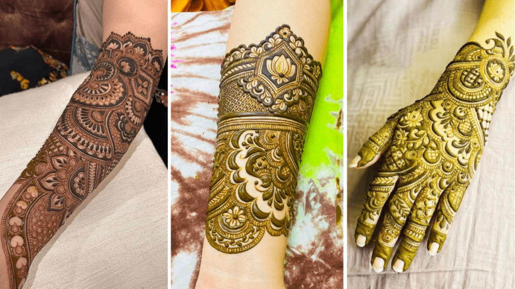 Right Hand Mehndi Design