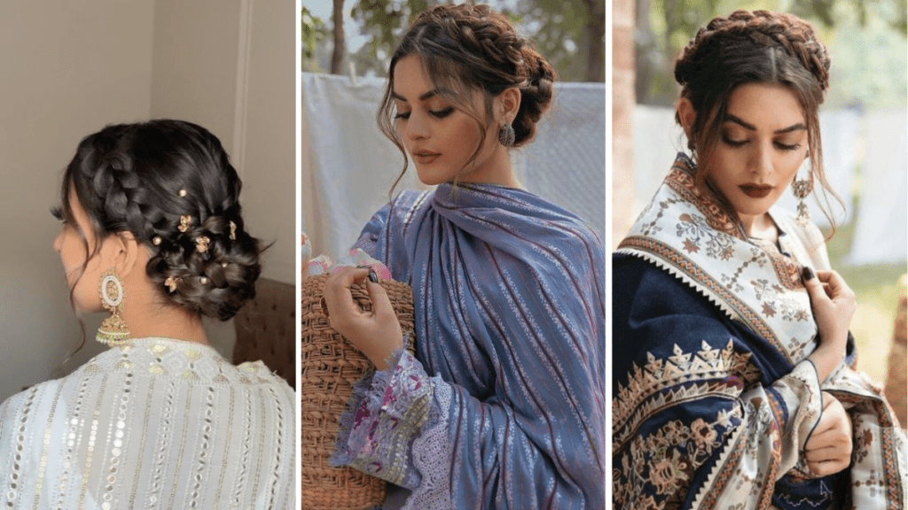 Traditional Hairstyle Girl for Wedding