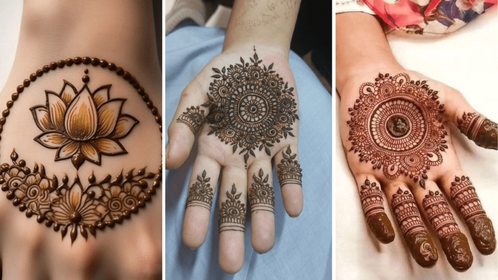 Pakistani Tikki Mehndi Design