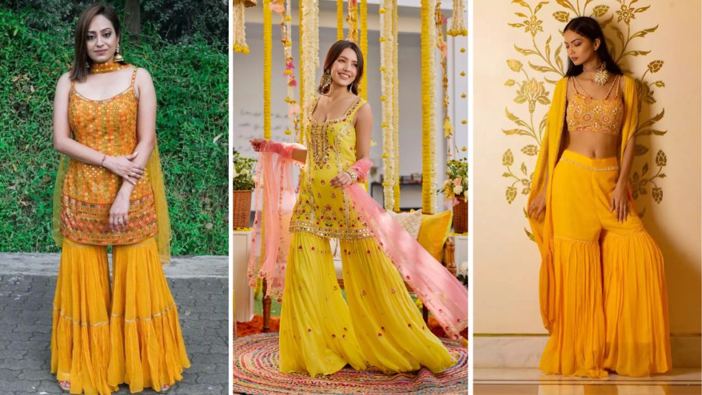 New Haldi Dress