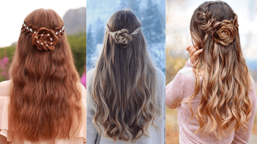 Front Open Hair Hairstyle