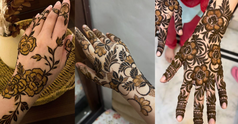Royal Finger Mehndi Designs