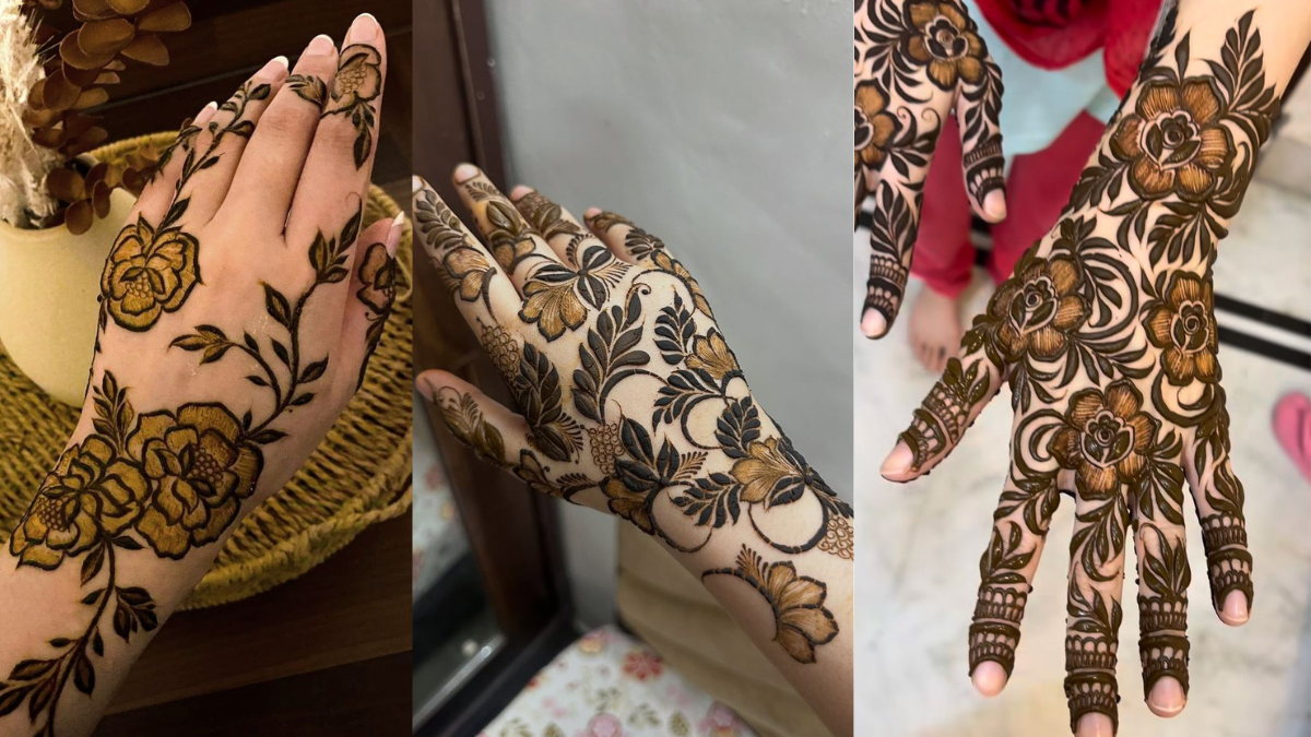 Royal Finger Mehndi Designs